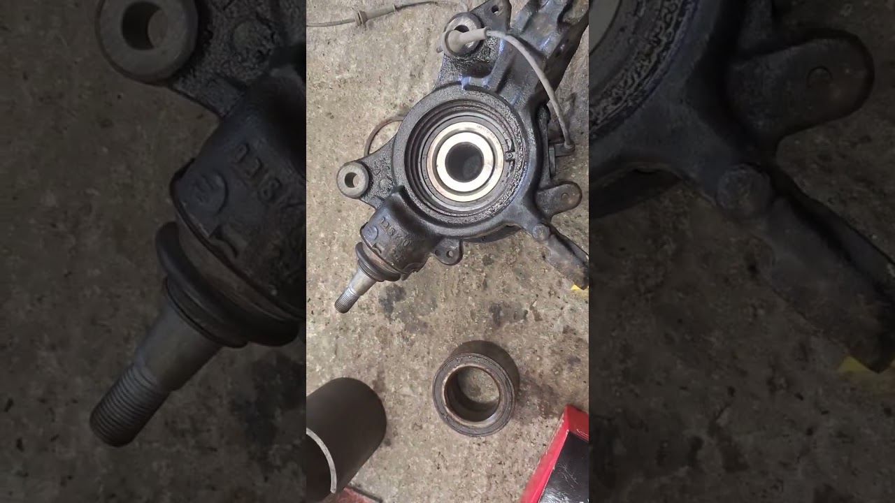 renault master III 2019 front hub bearing replacement