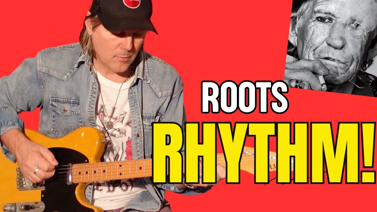 Master Classic Rock And Roll Rhythm Guitar Techniques! #rhythmguitar #keithrichards  #rock