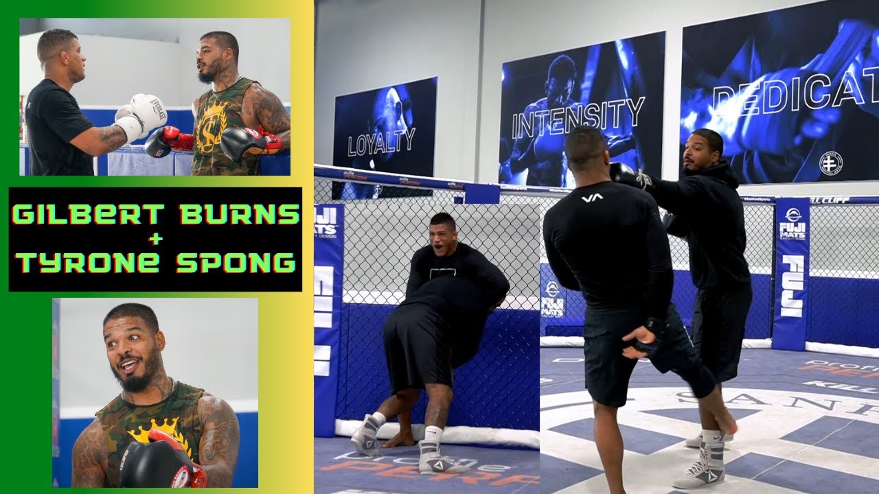 SPARRING with Tyrone Spong for my UFC 258 TITLE FIGHT