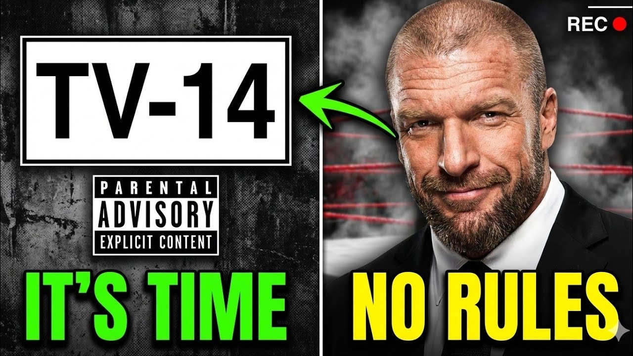 TV-14 RAW CONFIRMED?! 🔞 TRIPLE H 