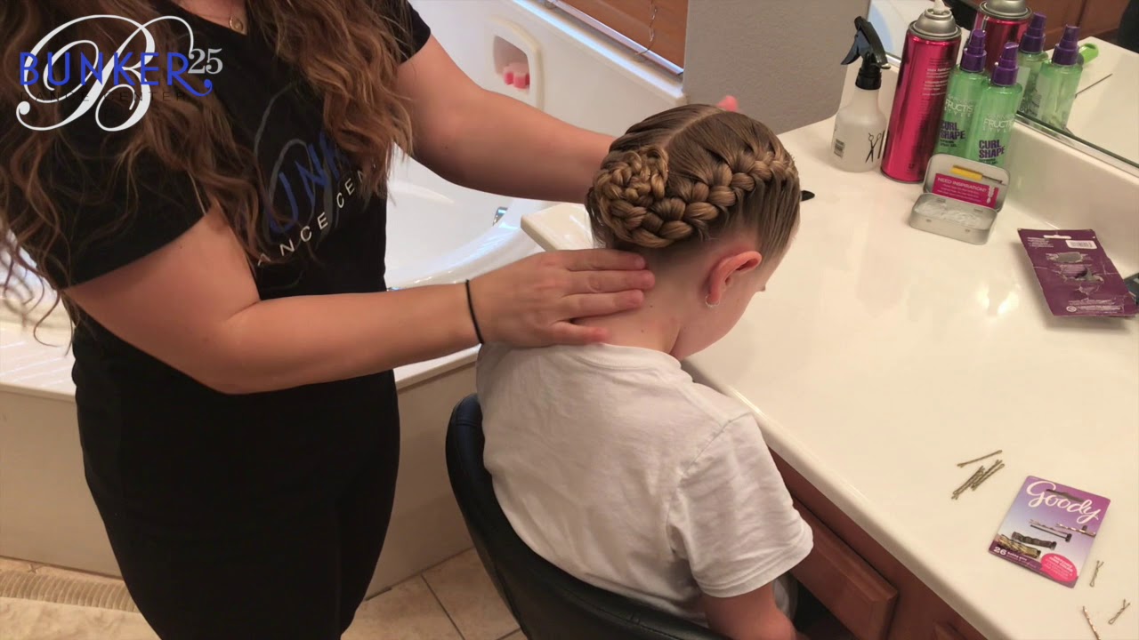 Hip Hop to Competition Transition Bun