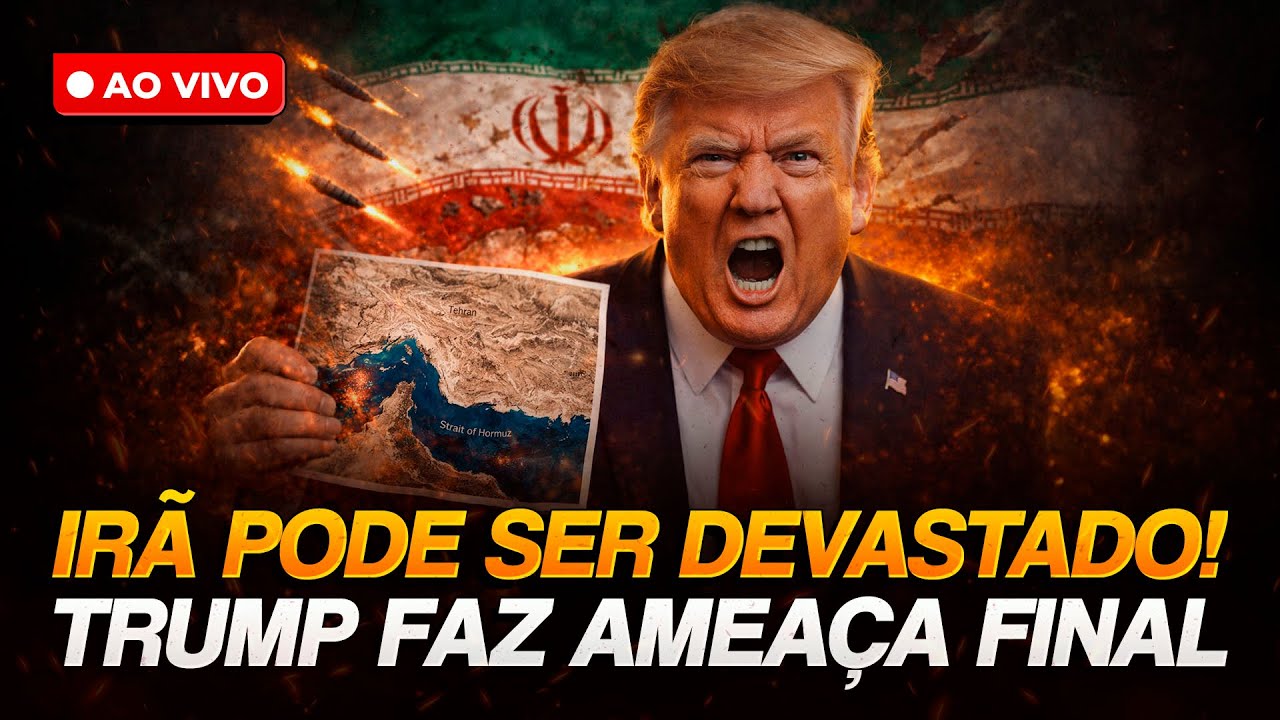Trump ameaça golpear o Irã 20 vezes mais forte por Ormuz