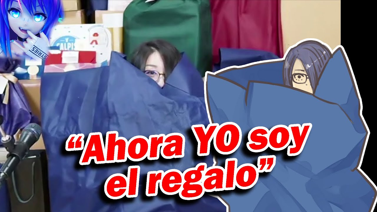 Kson se mete a la bolsa para ser nuestro regalo y &iquest;encuentra GUNDAM para armar con Melody? [Sub Esp]