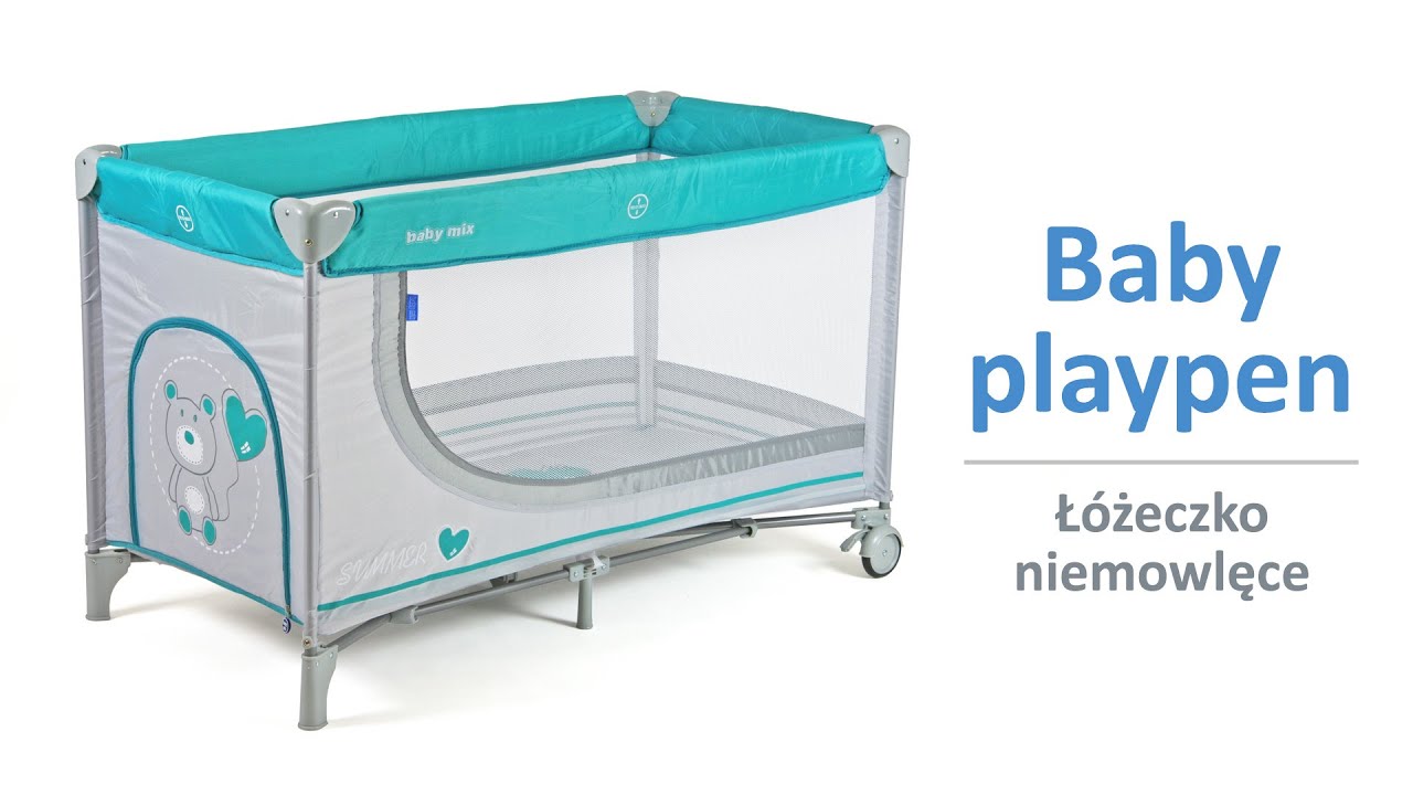Łóżeczko turystyczne niemowlęce - Baby Mix