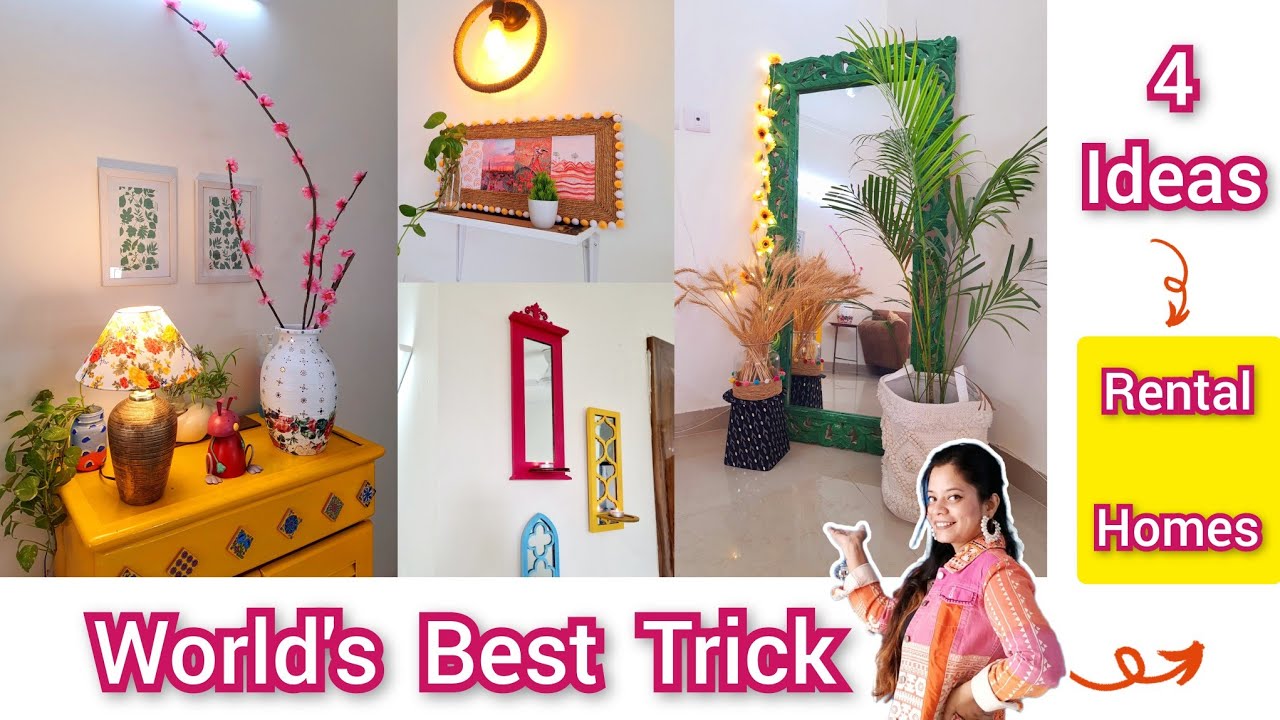RENTAL GHAR को Decorate करना अब हुआ  EASY || Hacks To Add Decor Accessories 😎😎