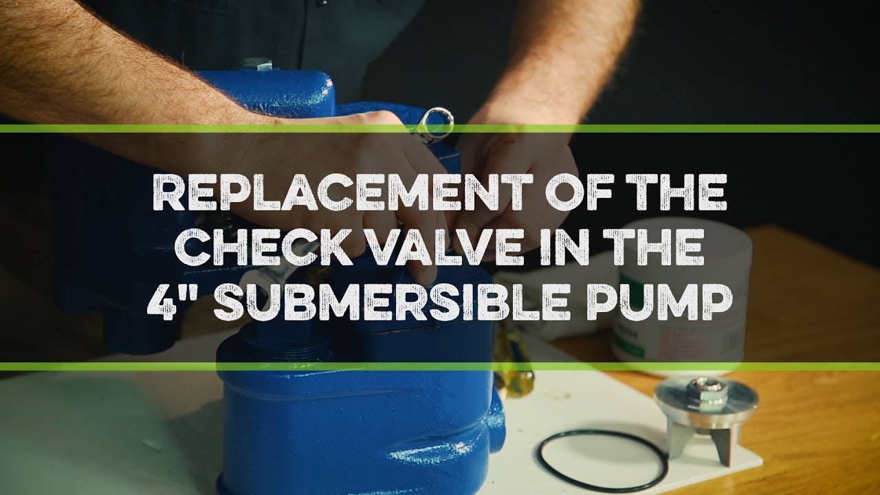 Replacement of the Check Valve in the 4
