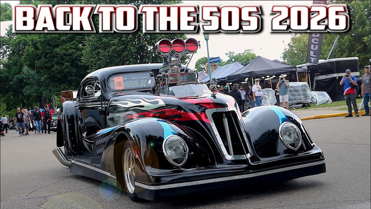 Back to the 50s! 2026 MSRA Back to The 50s Classic Car Show! Hot Rods, Street Rods, Classic Cars USA