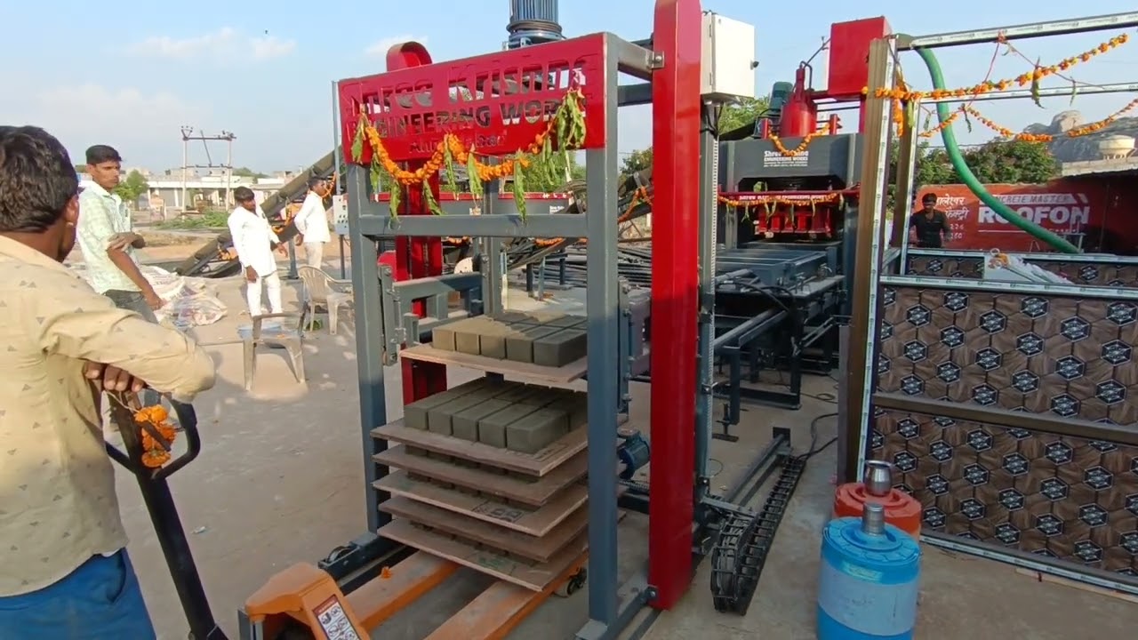 Fly Ash Bricks Making Machine MOb 6355860633,9554913655,9773097543