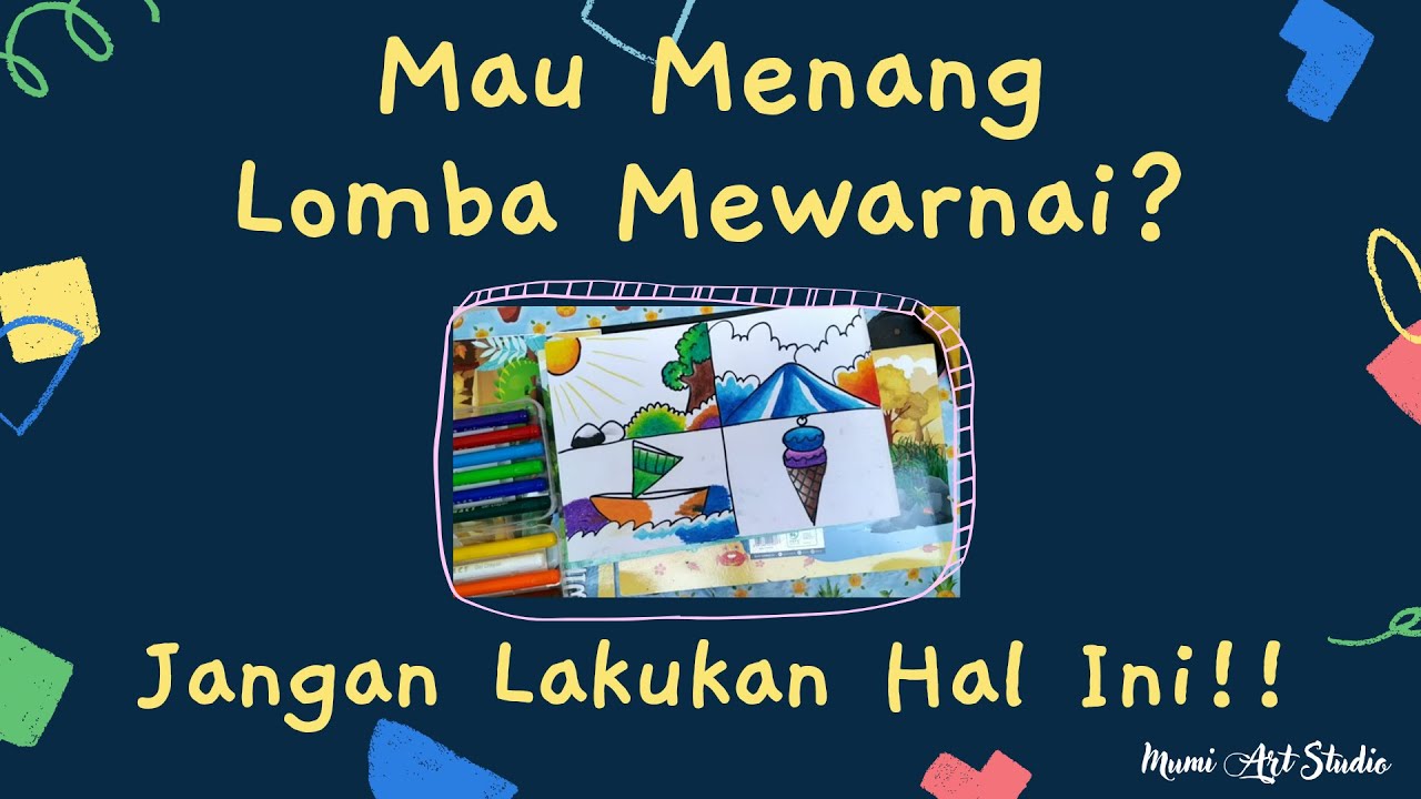 Kesalahan Mewarnai Oil Pastel/ Crayon. Siap Jadi Juara Lomba Mewarnai? Error Coloring. Easy Tutorial