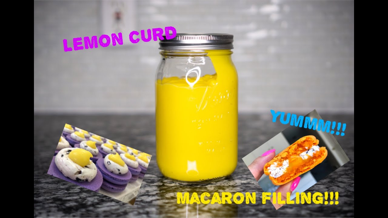 LEMON CURD - Perfect for MACARON FILLING!