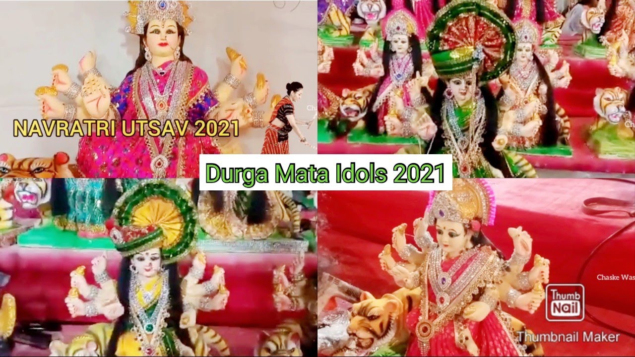 NAVRATRI 2021 | DURGA  IDOLS MAKING 2021 | DEVI MURTI  2021|