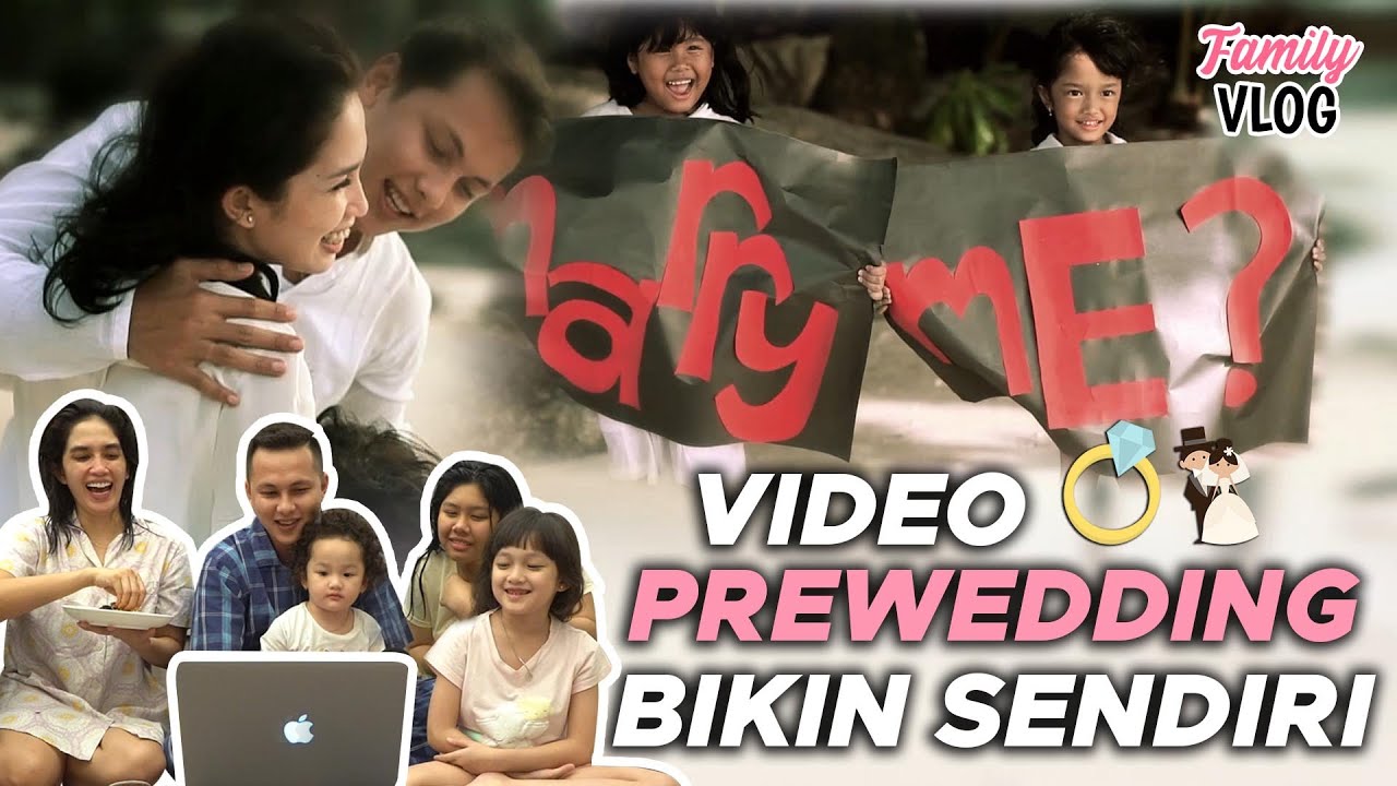 VIDEO REAKSI PREWEDDING 8 TAHUN YANG LALU | FAMILY VLOG