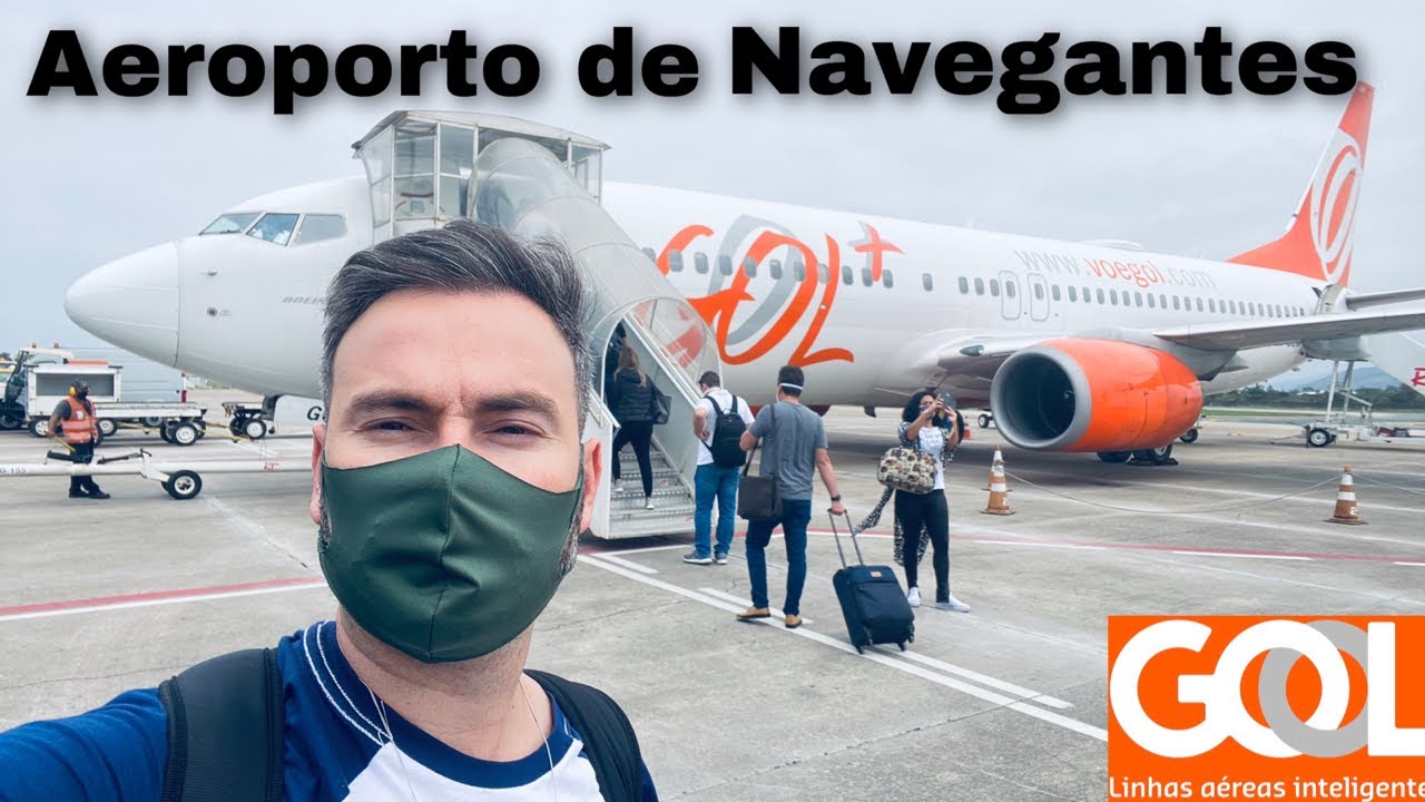 AEROPORTO DE NAVEGANTES (EM OBRAS) VOANDO PARA SÃO PAULO COM O BOEING 737-800 DA GOL - TRIP REPORT