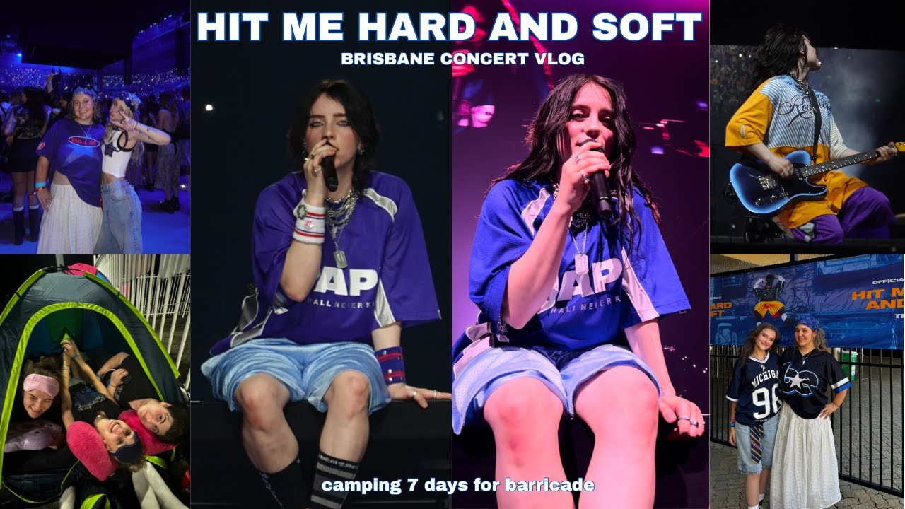 PT 1: BILLIE EILISH HIT ME HARD & SOFT BRISBANE CONCERT VLOG
