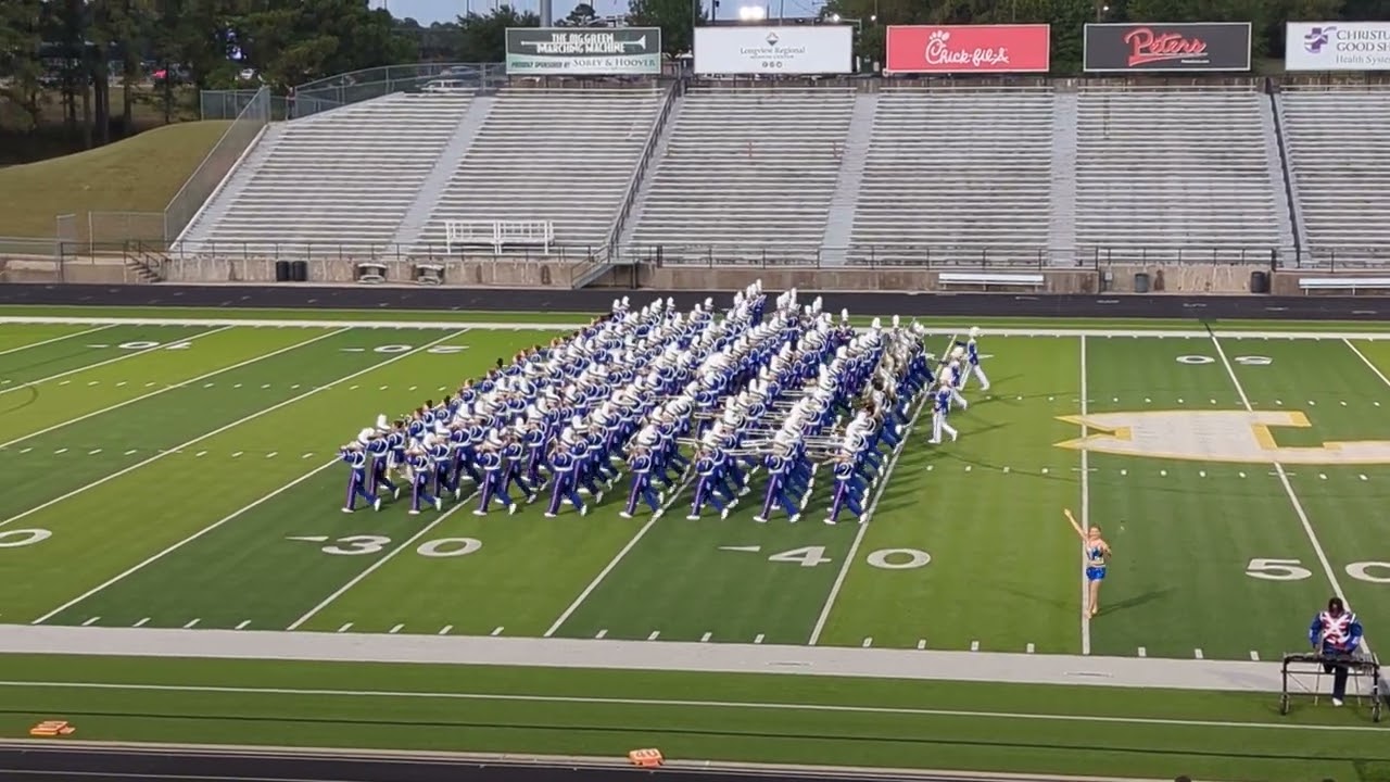 2022 Henderson High School UIL Region Marching contest