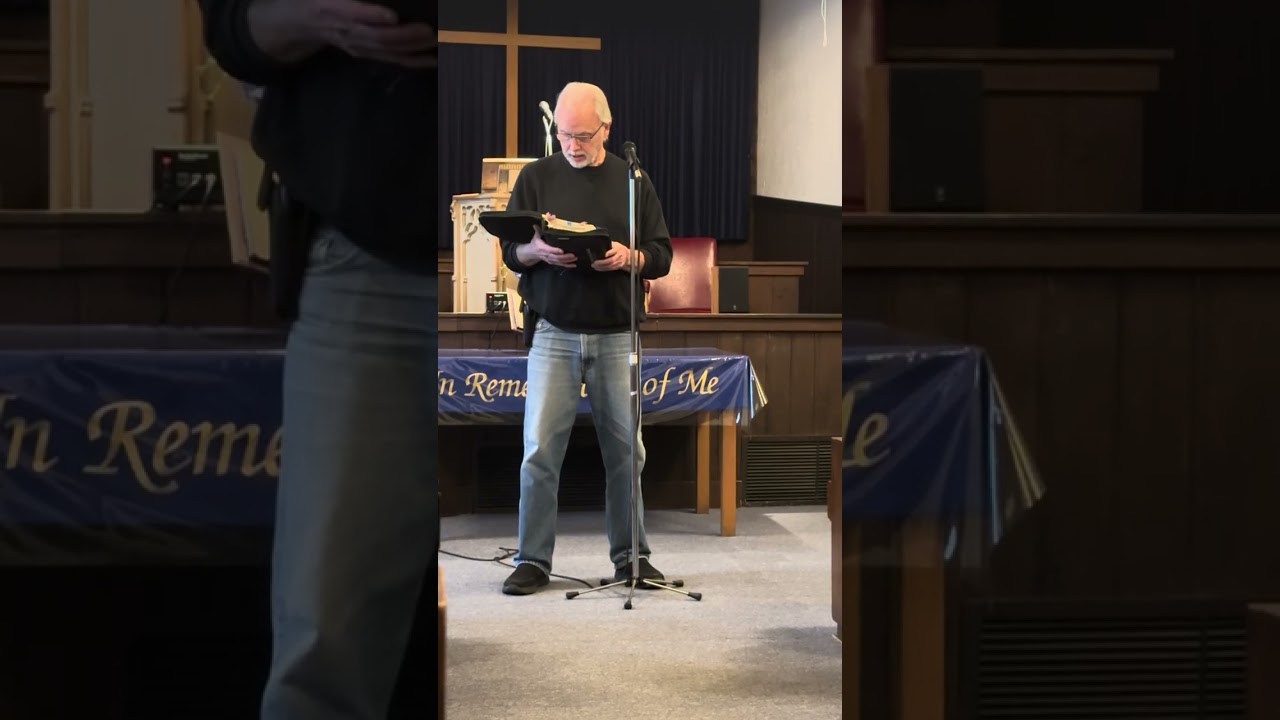 Brian teaches on the Beatitudes 