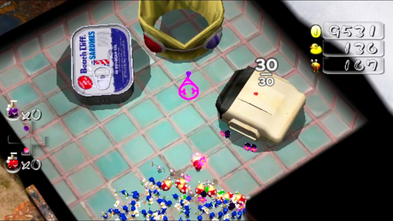 PIKMIN 2 Colossal Caverns - All Treasures attempt #2