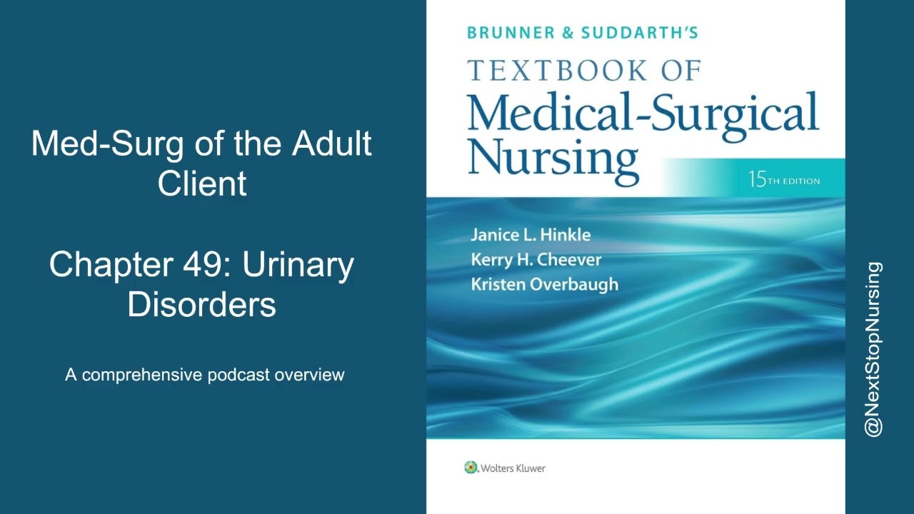 W8 Chapter 49: Brunner & Suddarth's Textbook of Medical Surgical Nursing (15e) Podcast Overview