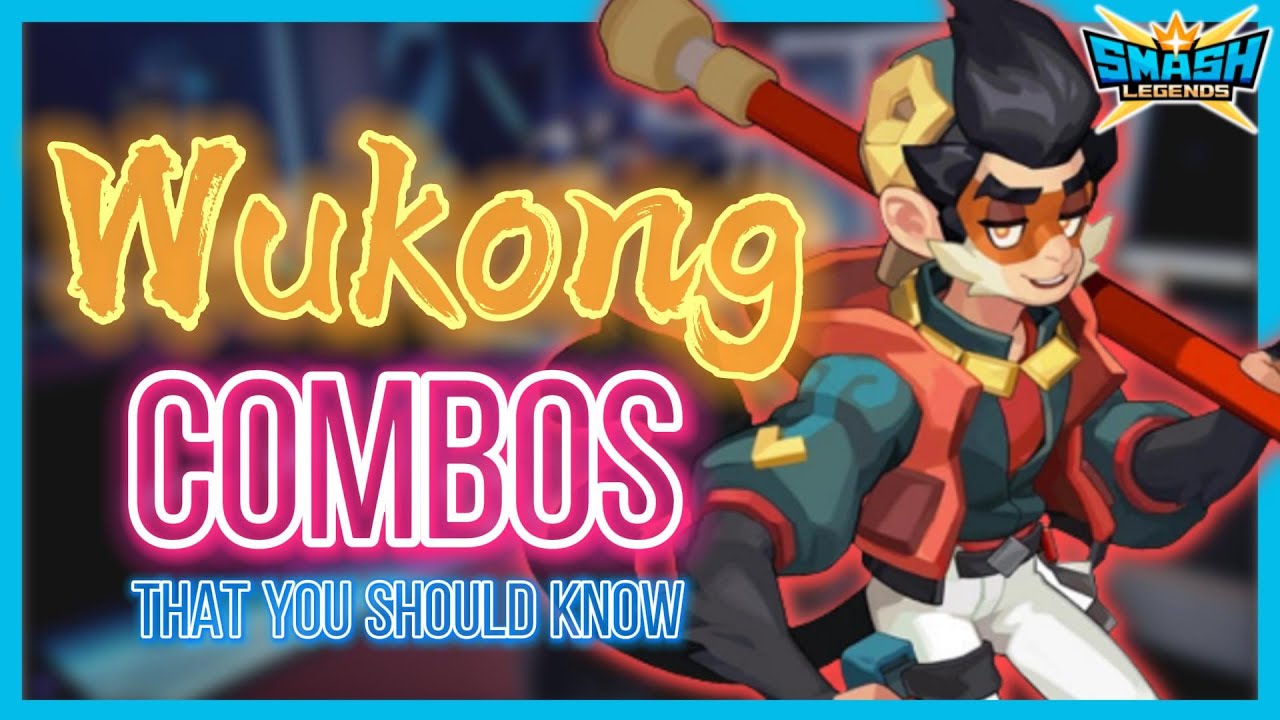 【leeycy】WUKONG combos that you should know！The damage dealer in Library World !【SmashLegends傳奇大亂鬥】