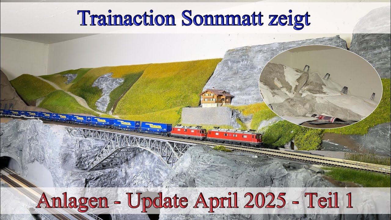 Bei mir wird es grün - Landschaft wächst mit tollen Zugfahrten