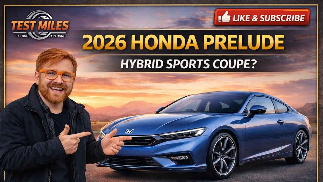 Honda Prelude Hybrid: Type R Hardware, Zero Drama