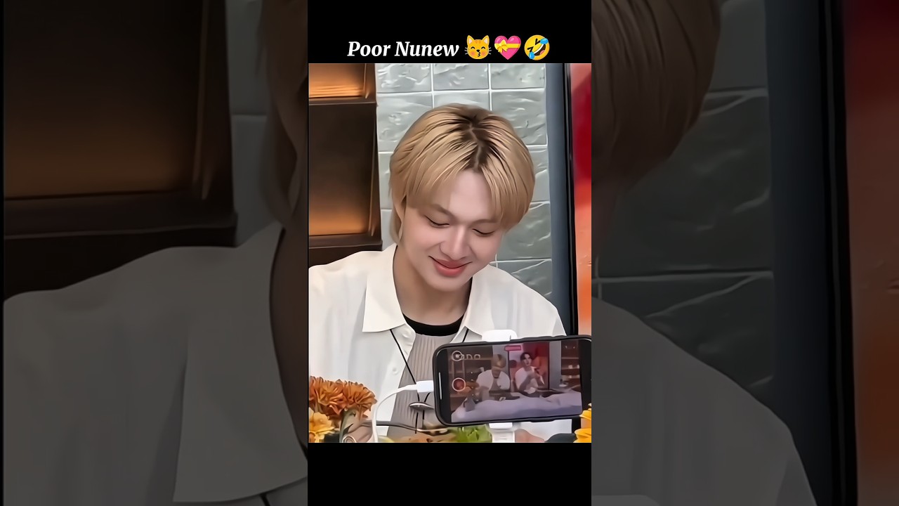 Poor Nunew can't hide it anymore😽💝🤣#bl #thaibl #zeenunew #thenextprince #zonzon #shorts