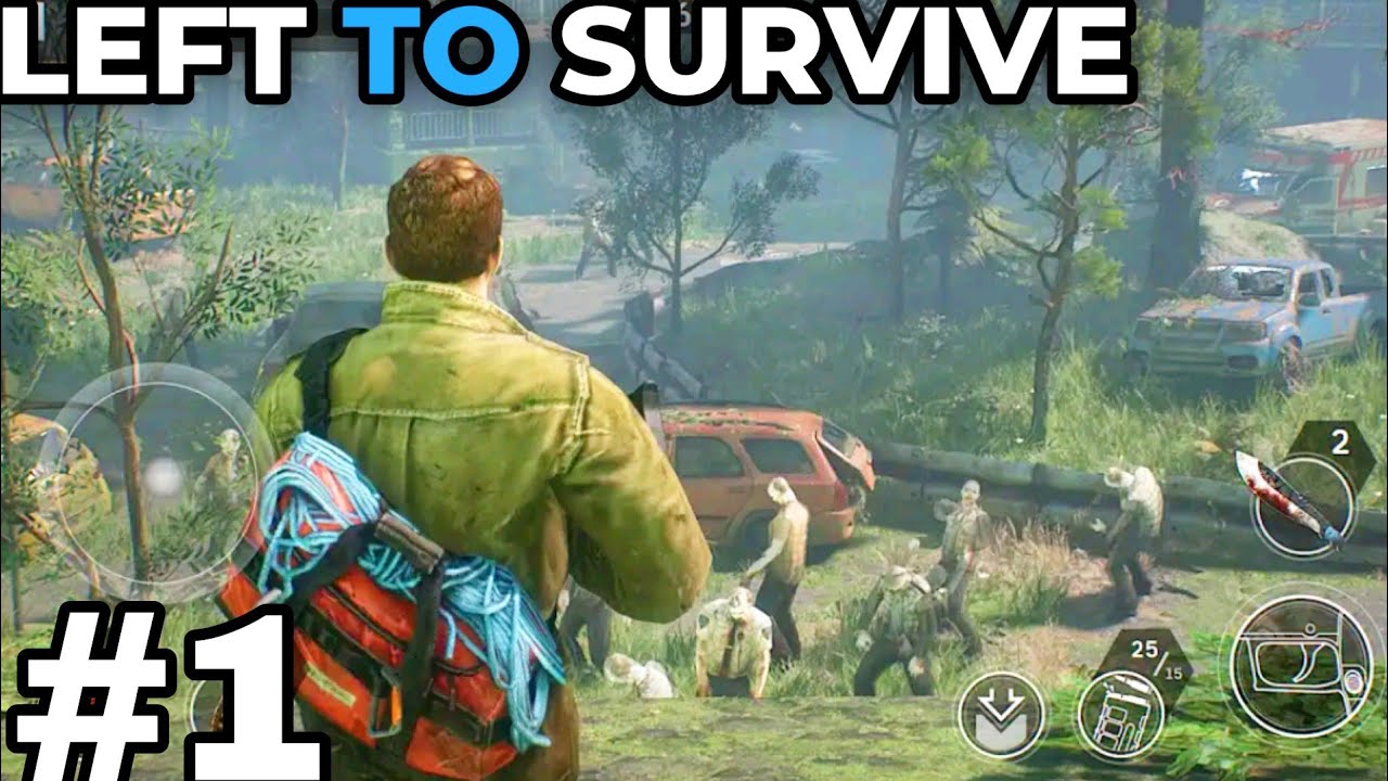 LEFT TO SURVIVE GAMEPLAY | ANDROID,IOS | BEST SURVIVER GAME | PART-1