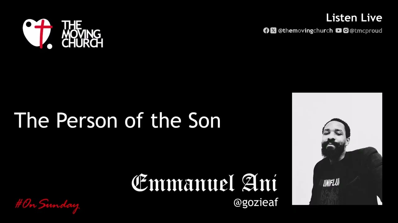The Person of the Son | On Sunday