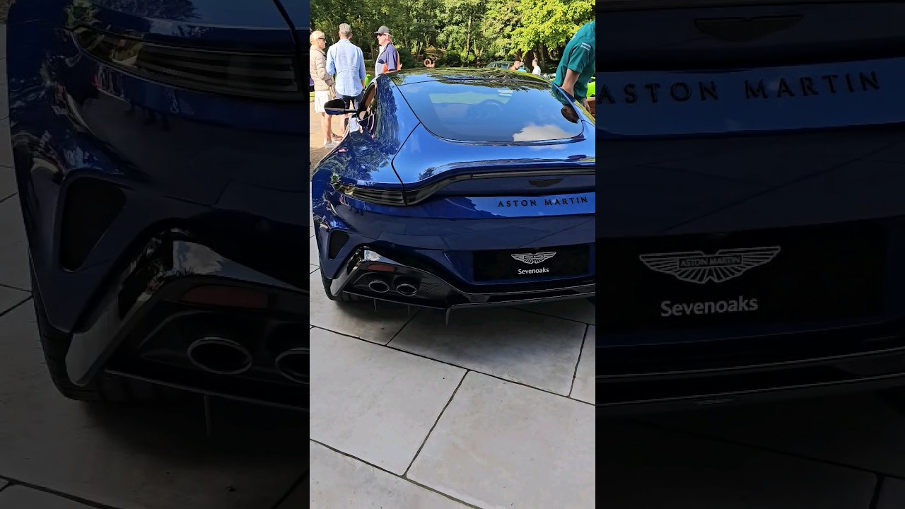 New 2025 Aston Martin Vantage V8 Engine Sound Revs 🔥 #shorts #car #supercars