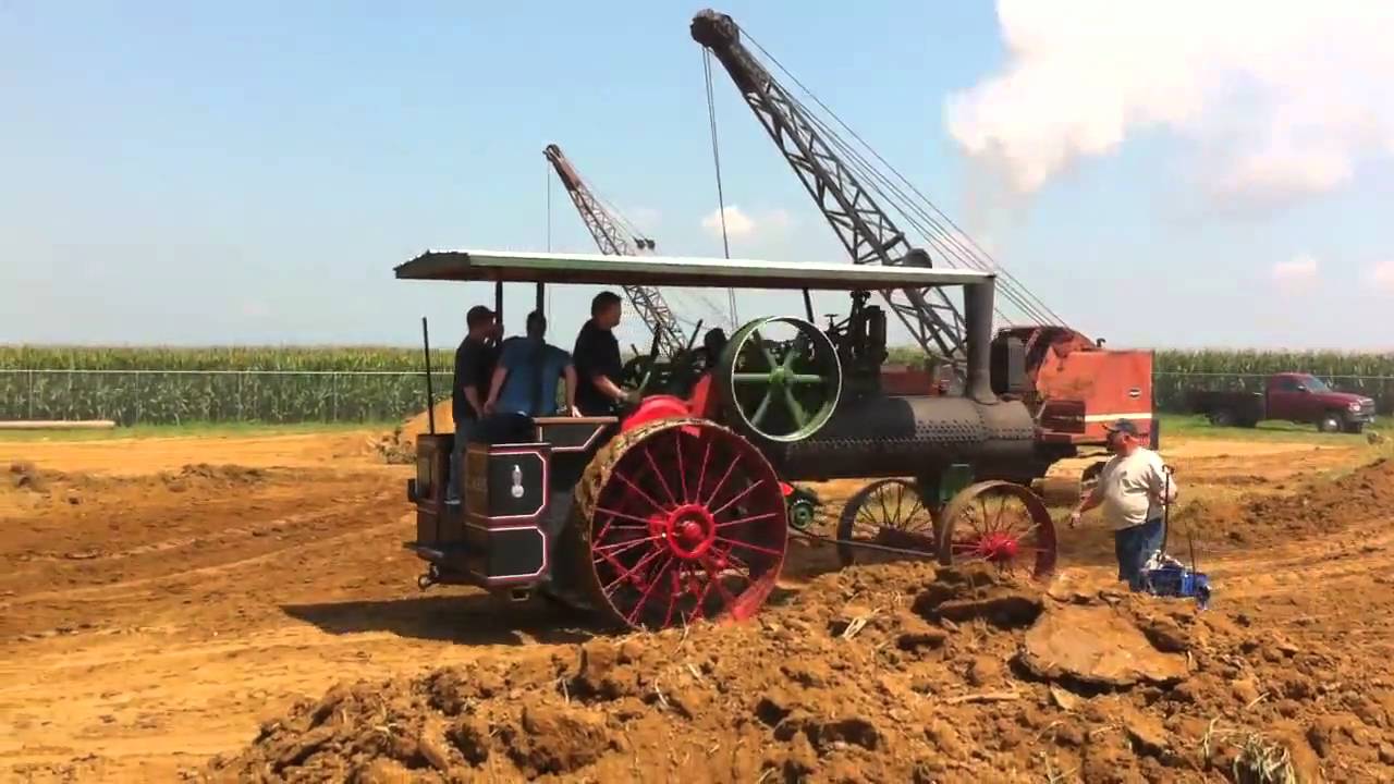 kinzers steam tractor show video3