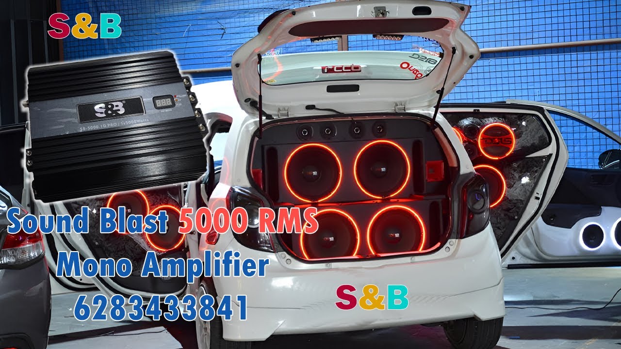 Sound Blast 5000 Rms SPL Mono Amplifier Unboxing Review