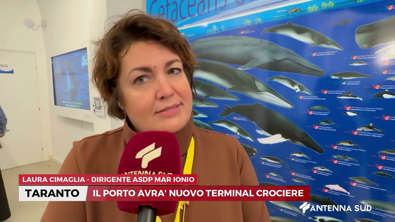 19 FEBBRAIO 2026   TARANTO   IL PORTO AVRA' NUOVO TERMINAL CROCIERE