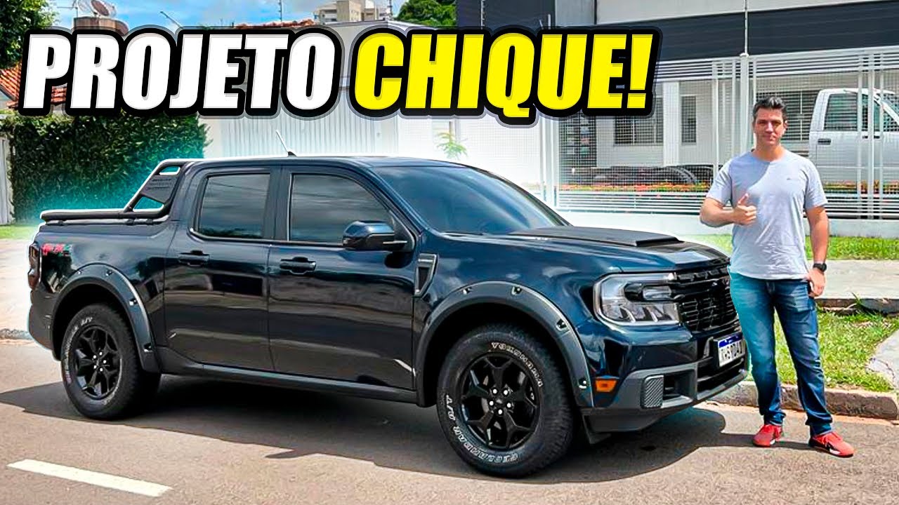 FORD MAVERICK COM PNEUS 245-70 R17 SEM PEGAR!! MUITO ACESSÓRIO!!
