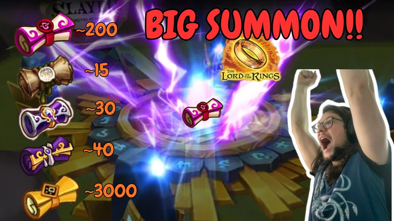 Summon Session LOTR Insane!! (summoners war)