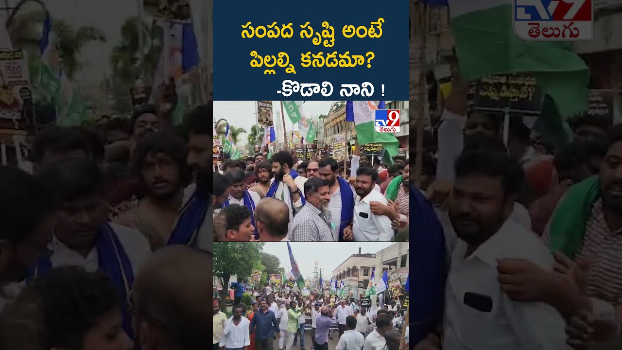 సంపద సృష్టి అంటే పిల్లల్ని కనడమా? : Kodali Nani - TV9