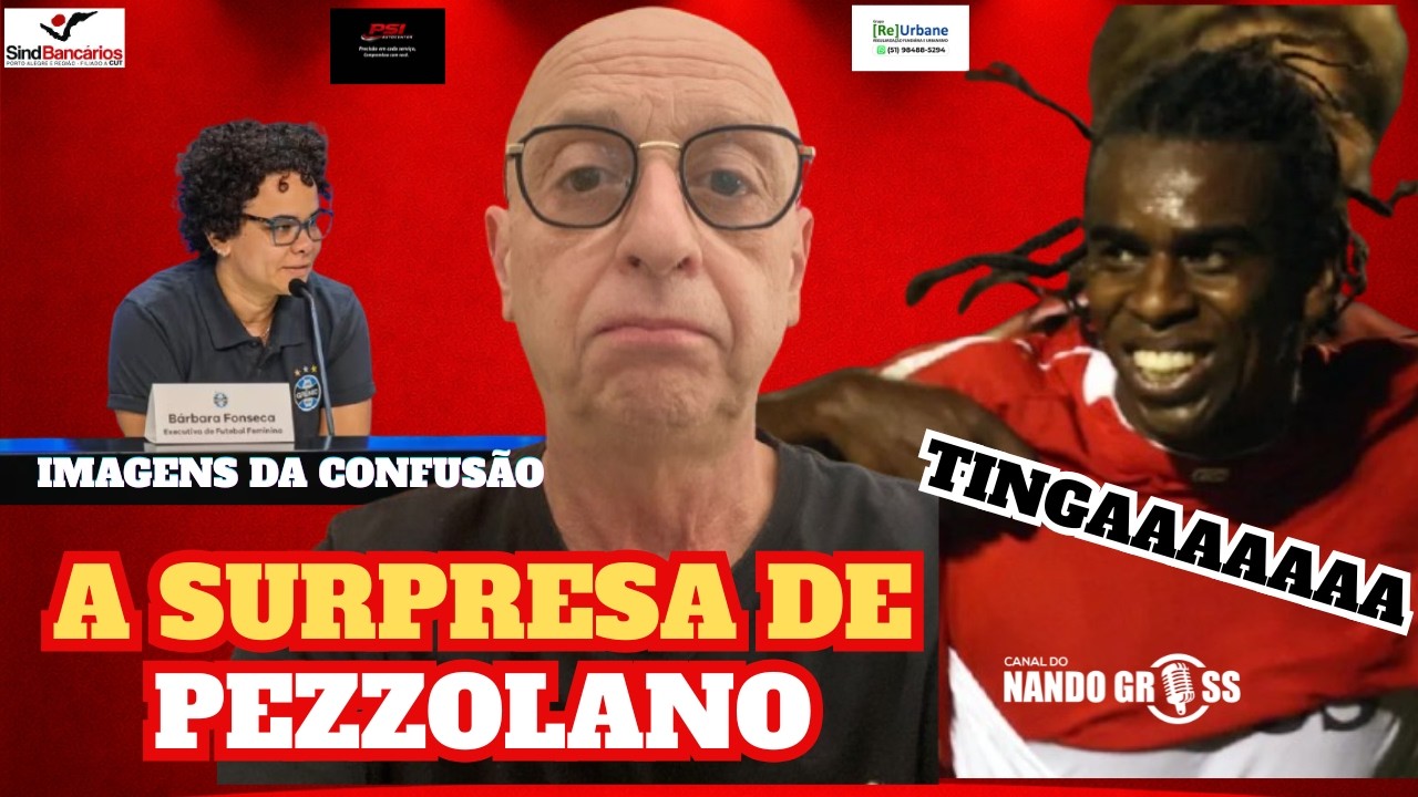 #INTER: PEZZOLANO E A ESTRAT&Eacute;GIA PARA SUPREENDER ROGER/POL&Iacute;CIA CONFIRMA IMAGENS DA CONFUS&Atilde;O/TINGAAAA