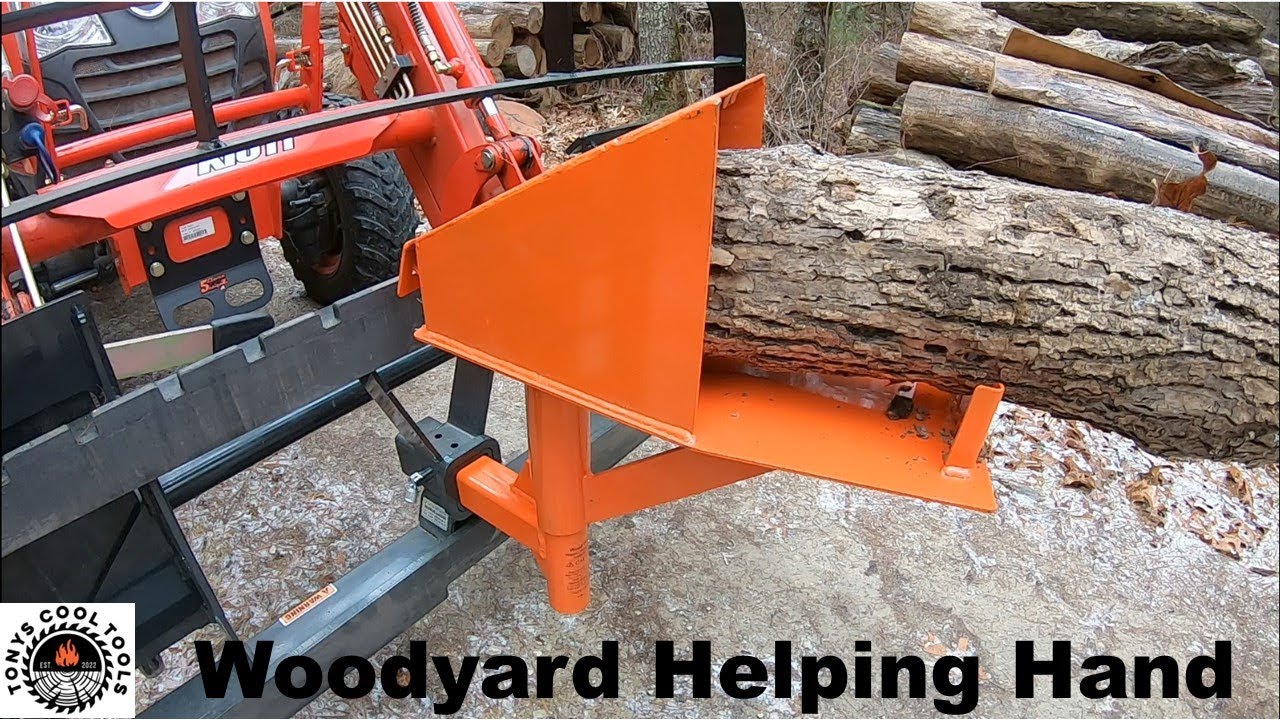 Wood Dock Log Holder -115