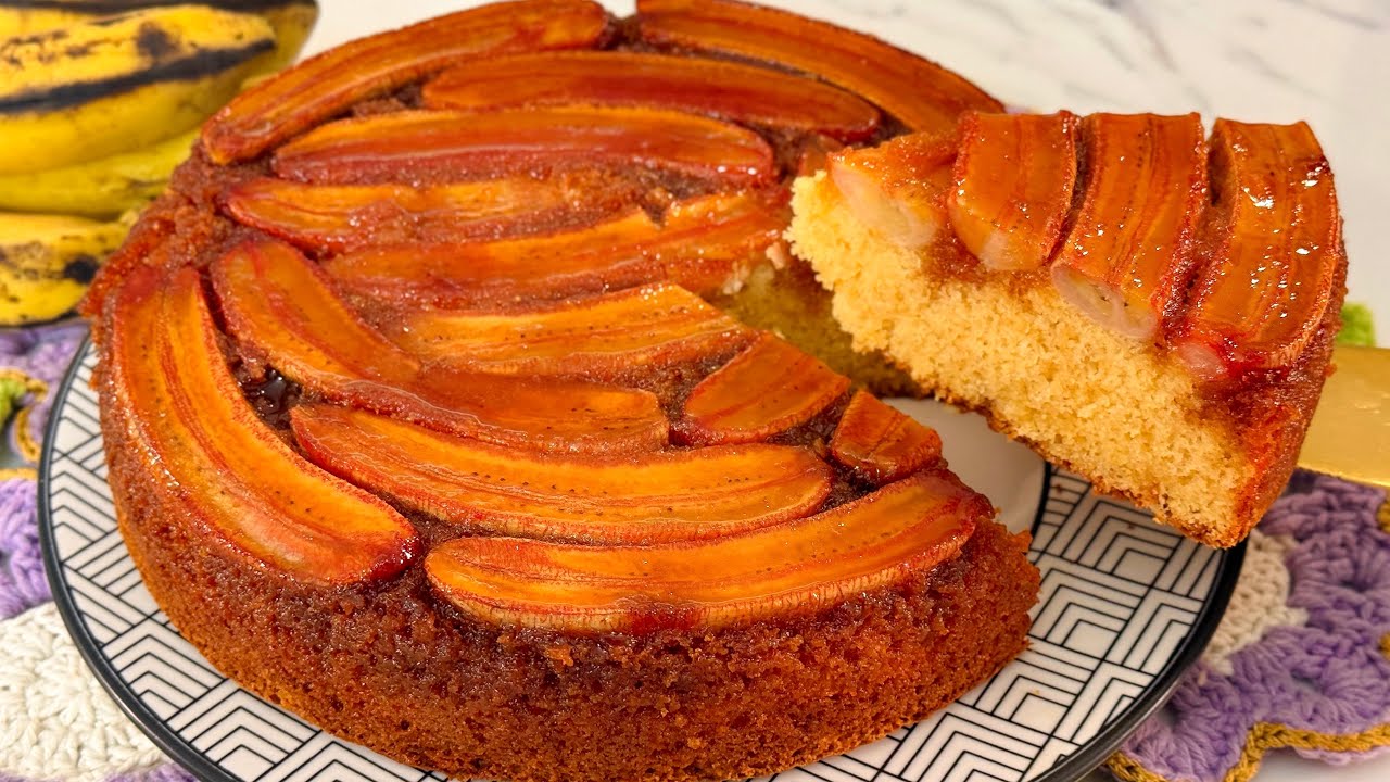 FAÇA o melhor BOLO DE FUBÁ caramelizado com BANANAS do MUNDO | Gabriel Freitas