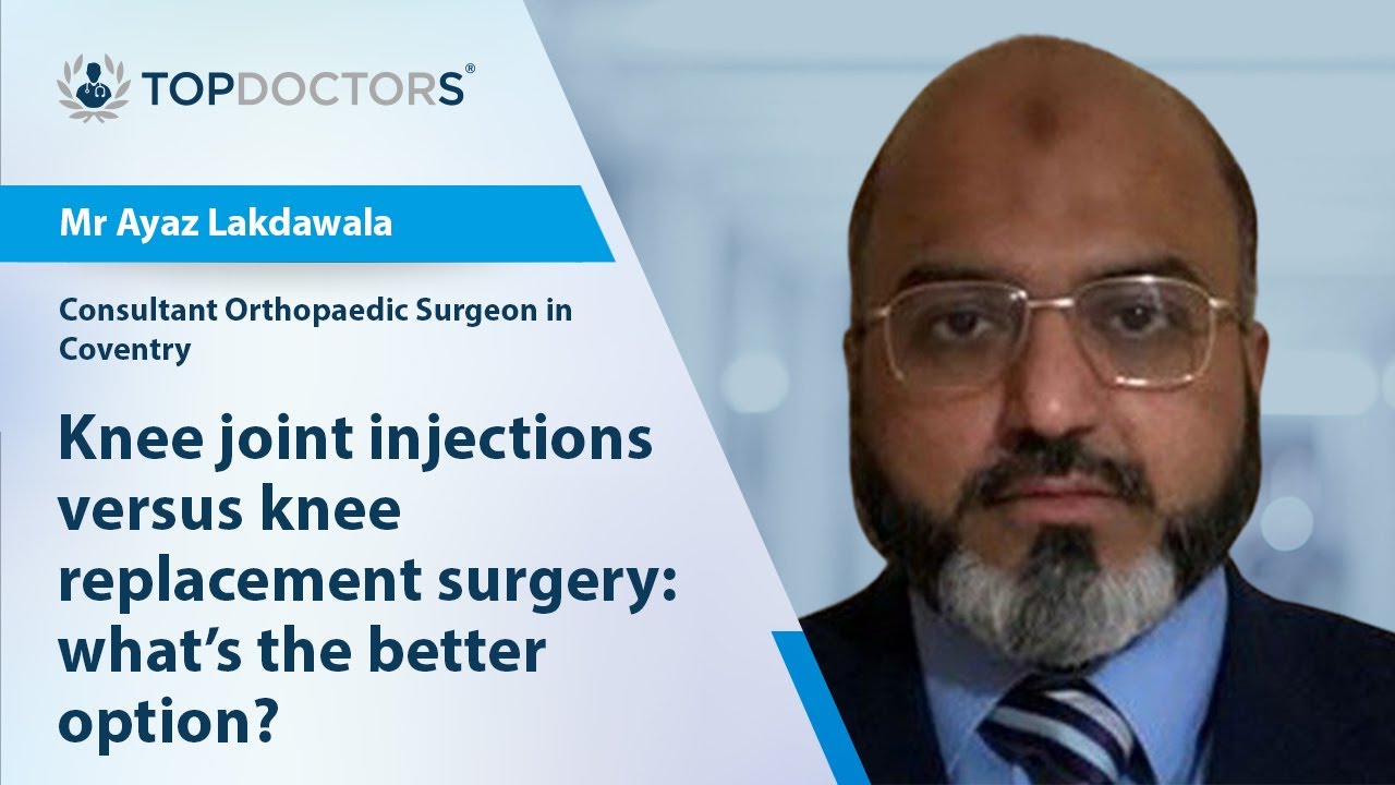 Knee joint injections versus knee replacement surgery: what's the better option? - Online interview