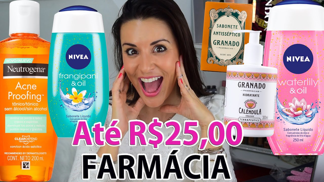Comprinhas de Farmácia | Baratinhos até 25 reais