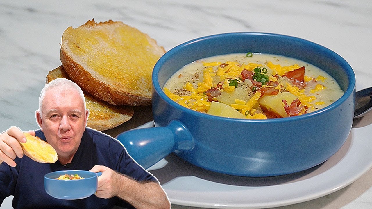 Old Fashioned Potato & Bacon Soup