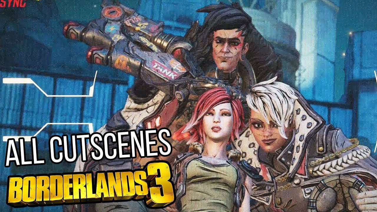 BORDERLANDS 3 All Cutscenes Movie (Game Movie) #Borderlands3