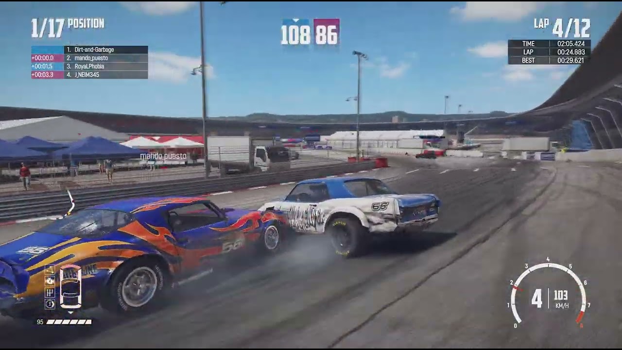 Wreckfest Spork in the road