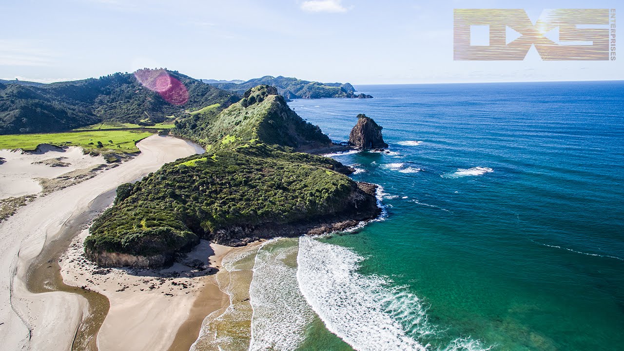 Great Barrier Island NZ - A Drones Perspective 4K