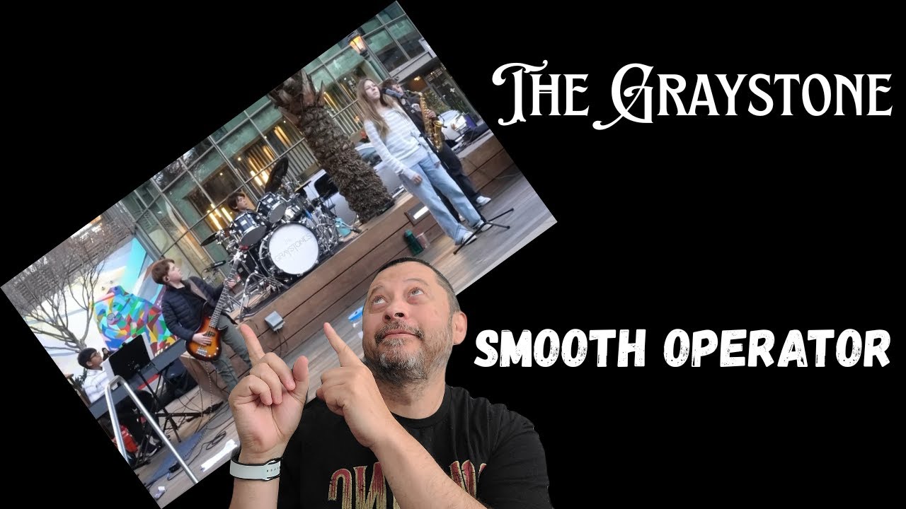 First Time Reaction Video - The Graystones - Smooth Operator | LIVE On the Streets