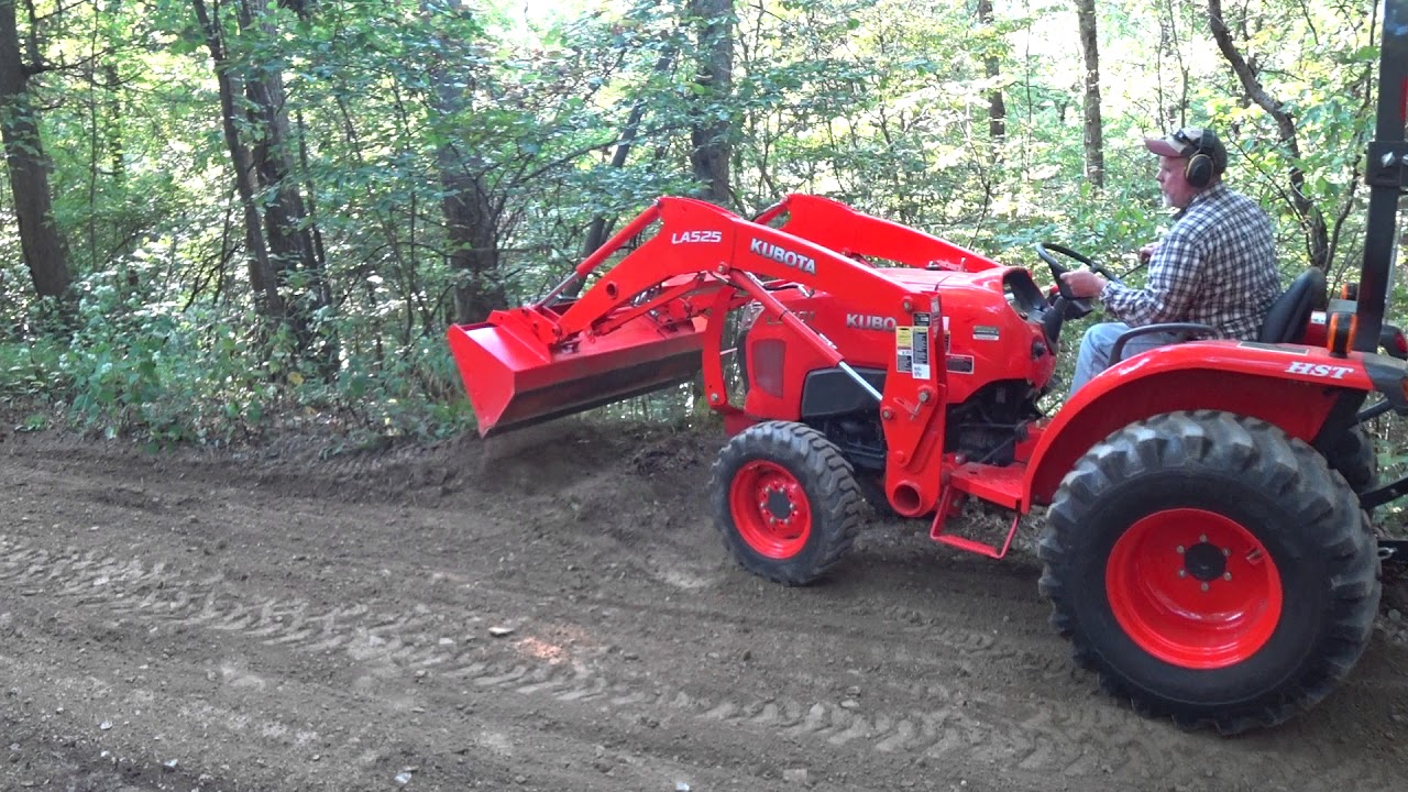 #64 Trail Maintenance With Kubota & Box Scraper