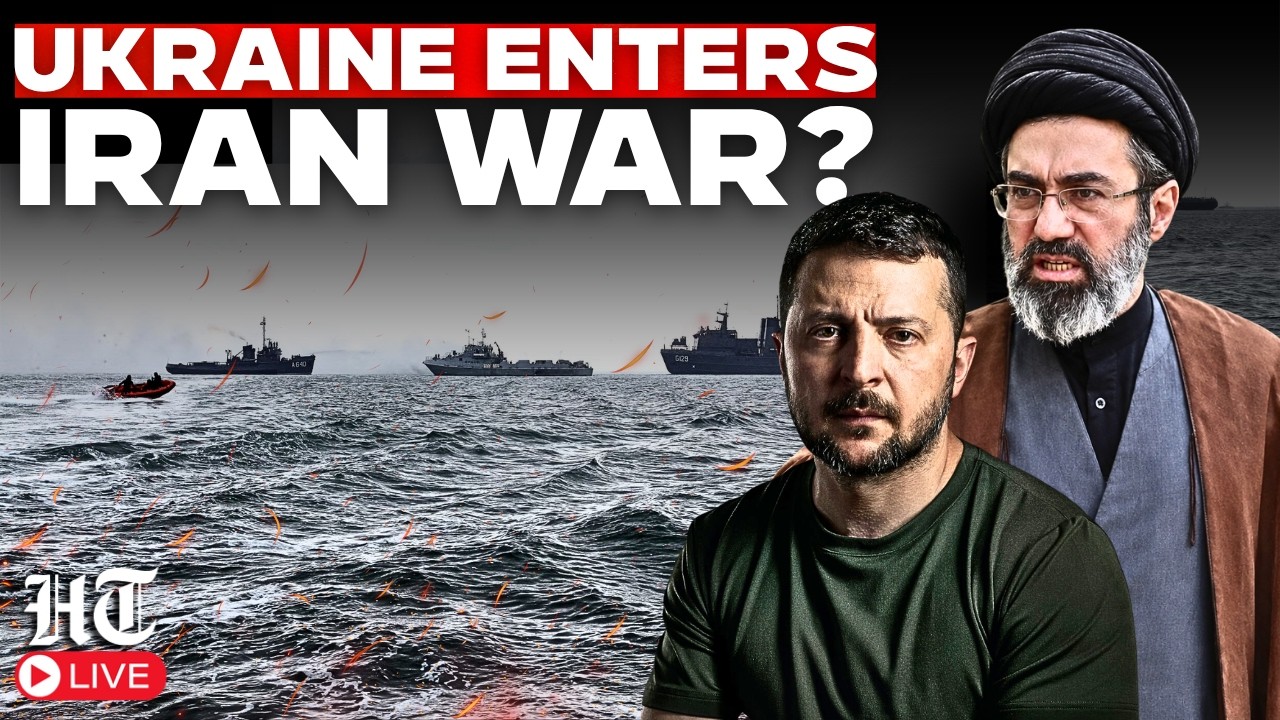 LIVE | Iran Accuses Ukraine Of Deadly Caspian Sea Ship Attack, Zelensky Responds | US-Iran War LIVE