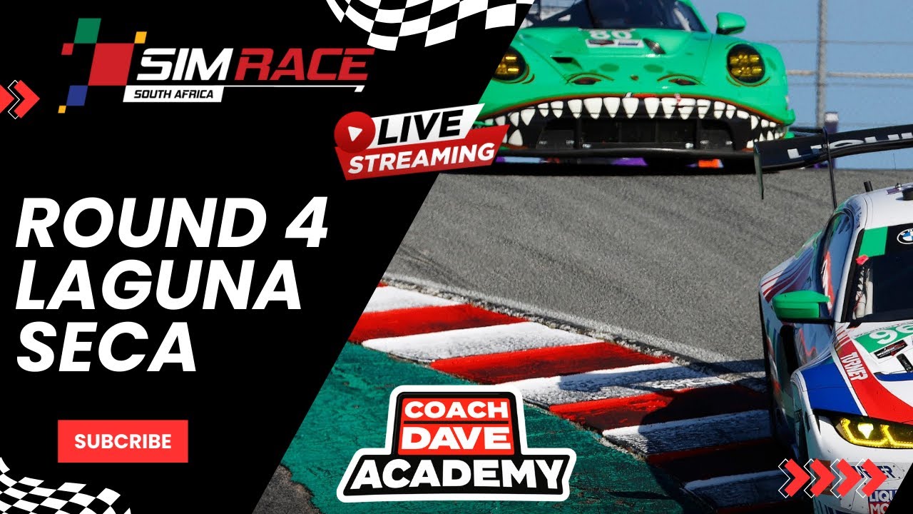 🔴🔴Round 4 of SRSA Div 1 at Laguna Seca🔴🔴
