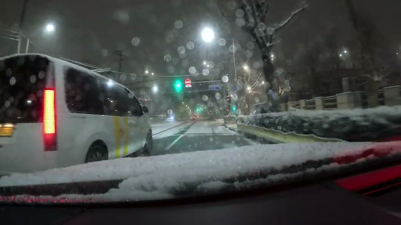 [택시튜브_TAXI TUBE] Episode #20260201_1  2월 1일 서울에 눈 많이 온 날 풍경