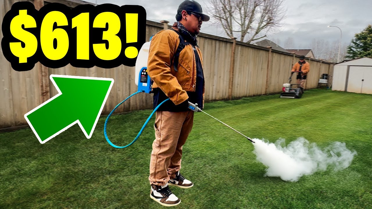 Is this SUPER EXPENSIVE Backpack sprayer any good? $613 😳